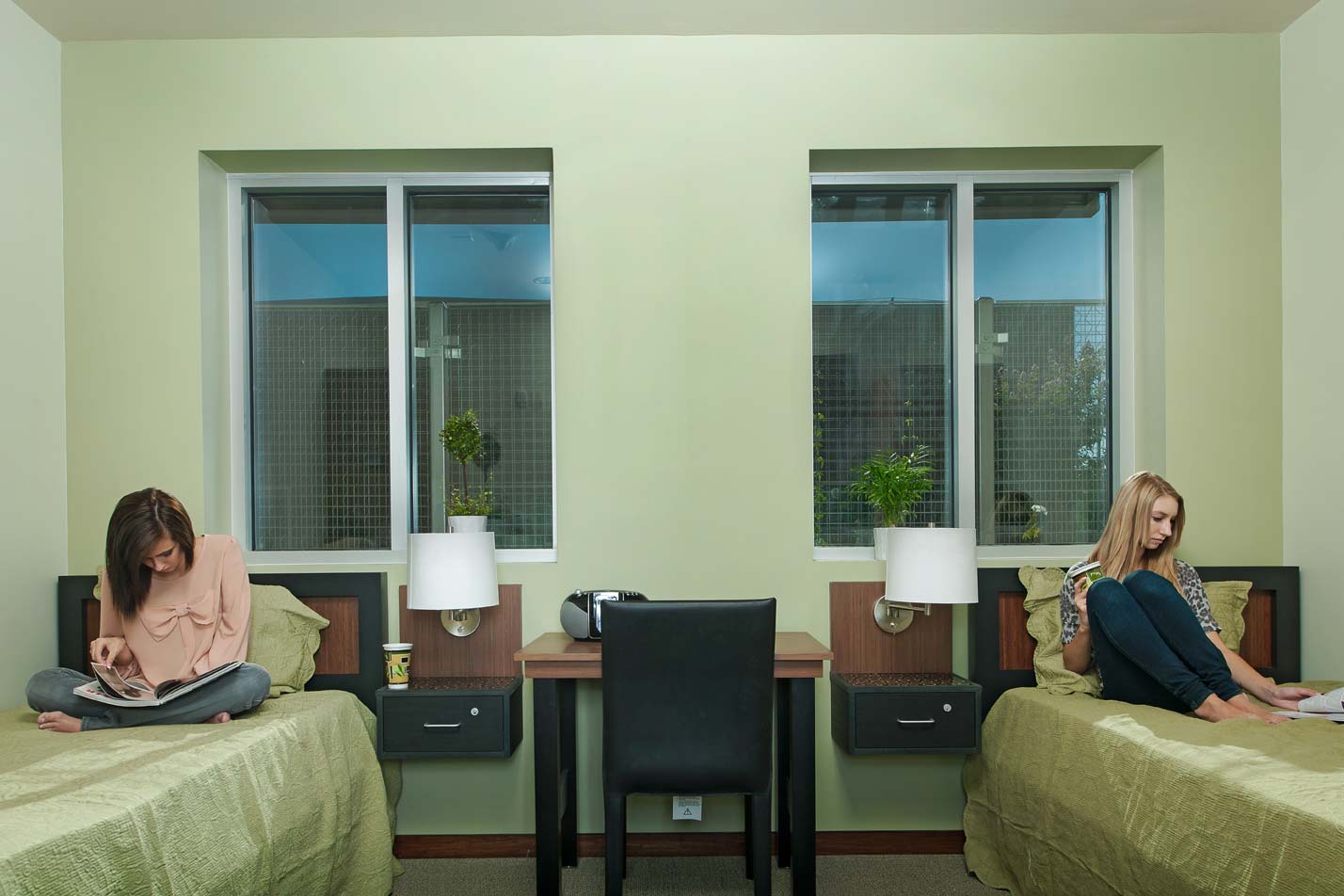 Interior Crisis Residential Unit Bedroom-2